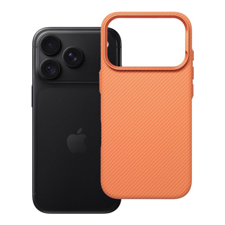 Чехол для iPhone 18 Pro / 17 Pro K-Look совместимый с MagSafe оранжевый