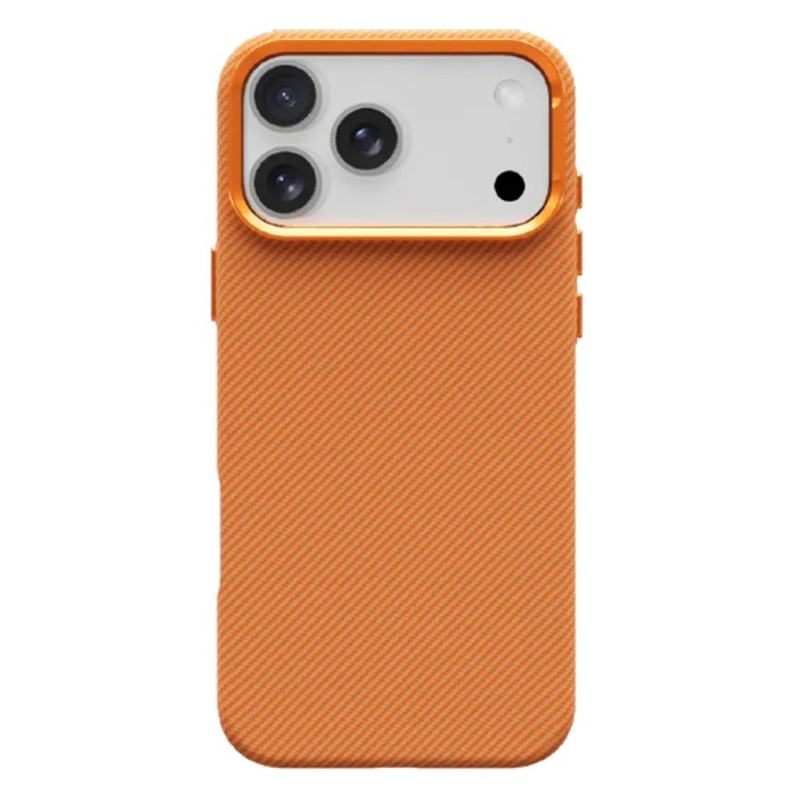 Case for iPhone 18 Pro / 17 Pro K-Look MagSafe compatible orange