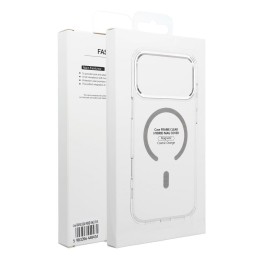 Чохол для iPhone 18 Pro / 17 Pro Frame Clear Hybrid Mag Cover сумісний з MagSafe прозорий
