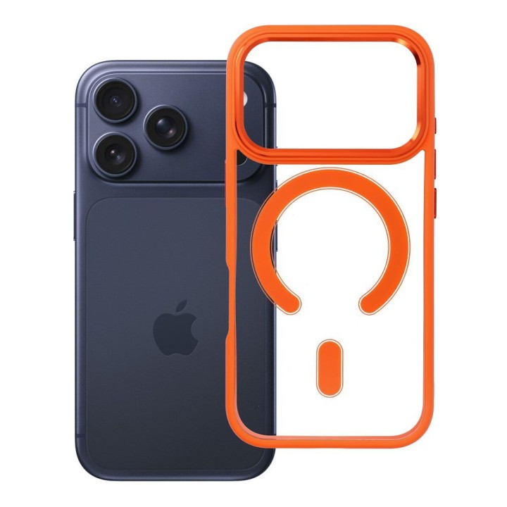 Чохол для iPhone 18 Pro / 17 Pro Color Edge Mag Cover сумісний з MagSafe помаранчевий