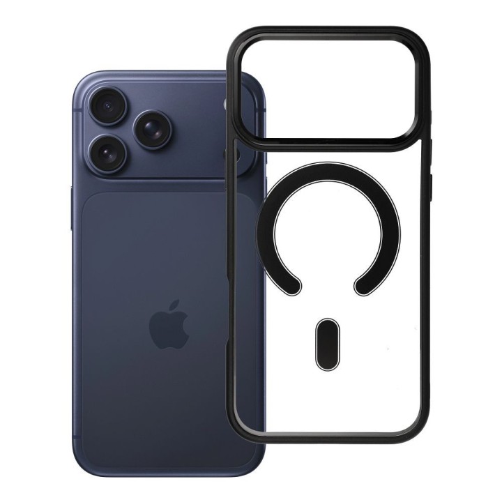 Чехол для iPhone 18 Pro Max / 17 Pro Max Color Edge Mag Cover совместимый с MagSafe черный