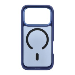 Etui na iPhone 18 Pro / 17 Pro Forcell F-Protect Smoke Hybrid Premium zgodne z MagSafe granatowe 0INT