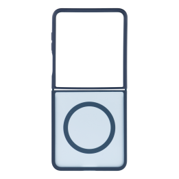 Чохол для Samsung Z Flip 8 4sF-S Acrylic сумісний з MagSafe темно-синій