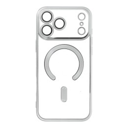 Etui na iPhone 18 Pro Max / 17 Pro Max Electro Mag Cover zgodne z MagSafe srebrne