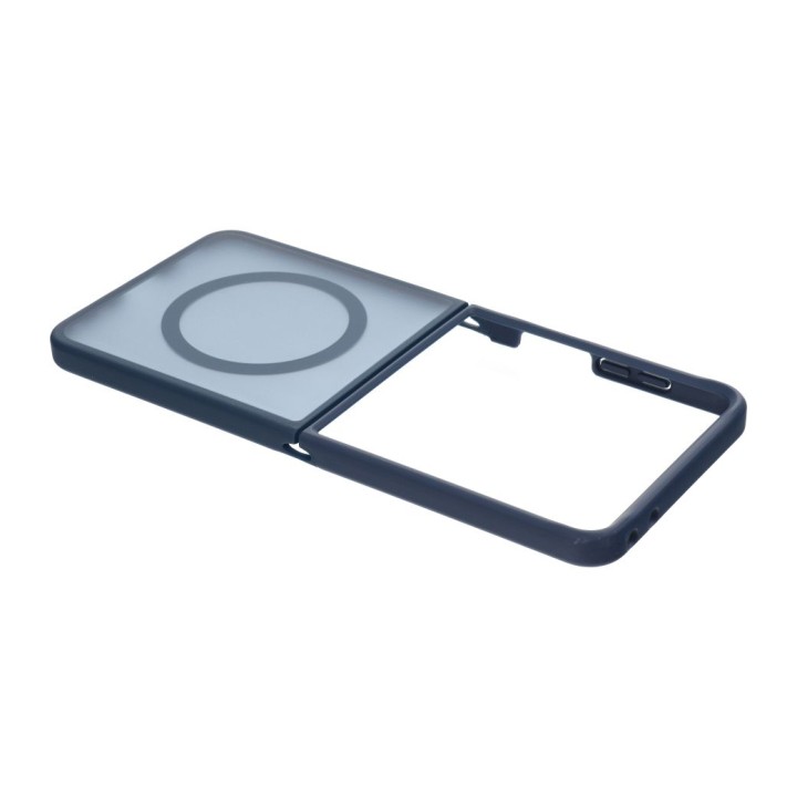 Чохол для Samsung Z Flip 8 4sF-S Acrylic сумісний з MagSafe темно-синій