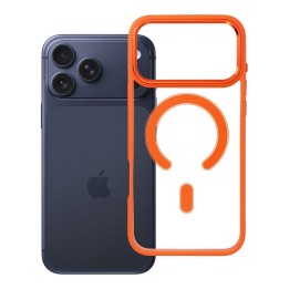 Чохол для iPhone 18 Pro Max / 17 Pro Max Color Edge Mag Cover сумісний з MagSafe помаранчевий