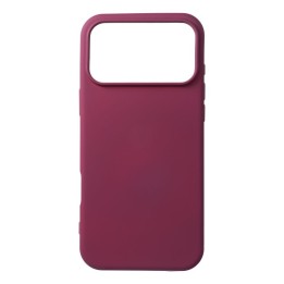 Etui na iPhone 18 Pro Max / 17 Pro Max Silicone burgundowy