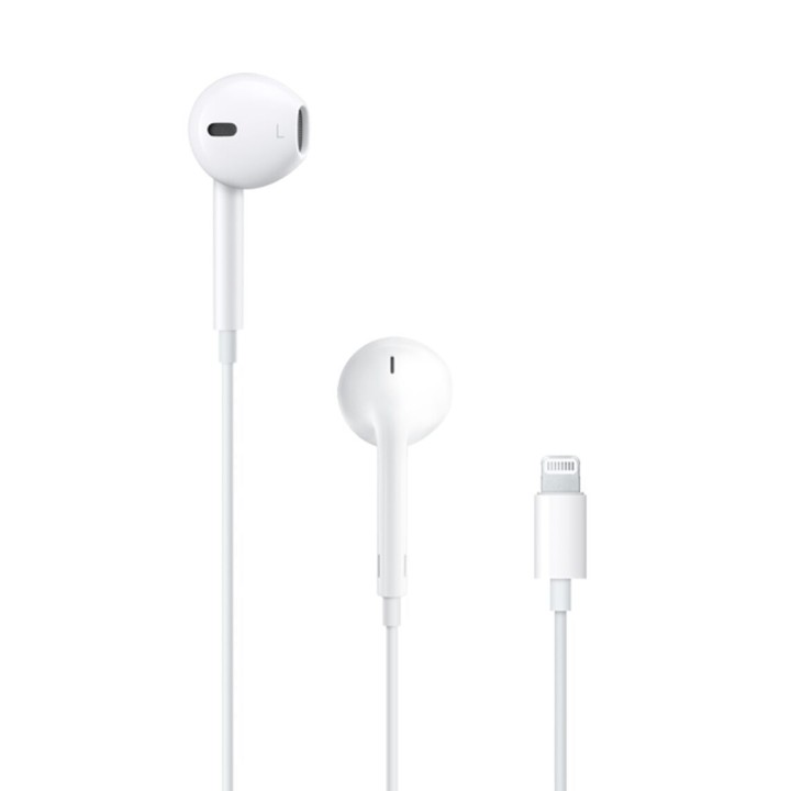 Original wired in-ear headphones Apple A1748 EarPods MWTY3ZM/A Lightning blister white