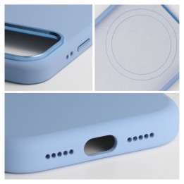 Etui na iPhone 18 Pro Max / 17 Pro Max Forcell F-Protect Frame Premium zgodne z MagSafe jasnoniebieskie 0INT