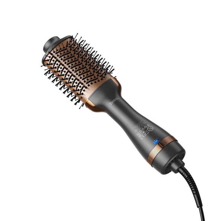 Hair dryer with temperature adjustment Hoco HP100 grey