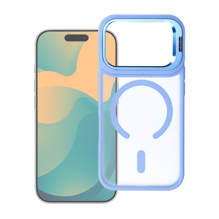 Чохол для iPhone 18 Pro Max / 17 Pro Max Forcell F-Protect Shadow Stand Premium сумісний з MagSafe блакитний 0INT