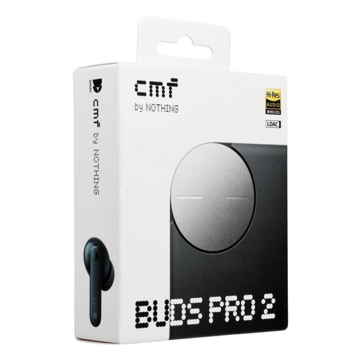 Wireless in-ear headphones ANC Nothing CMF Buds Pro 2 dark grey