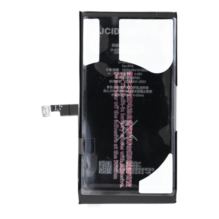 JCID battery for iPhone 15 (standard capacity)