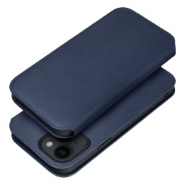 Чохол з клапаном для Samsung S24 PLUS Dual Pocket Book темно-синій