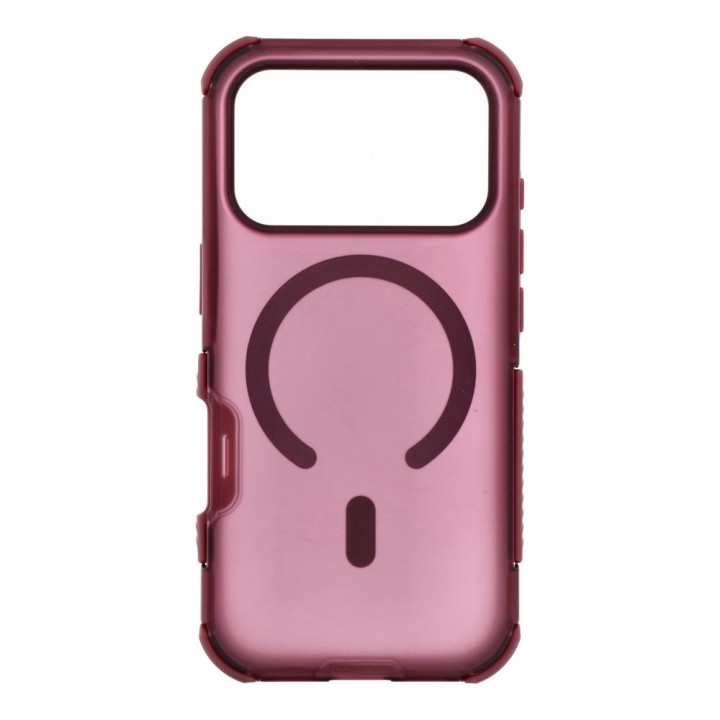 Case for iPhone 18 Pro / 17 Pro Forcell F-Protect BumperX Premium MagSafe compatible burgundy 0INT