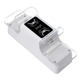Двойная зарядная станция для геймпадов PS5 DualSense iPega P5003 белая