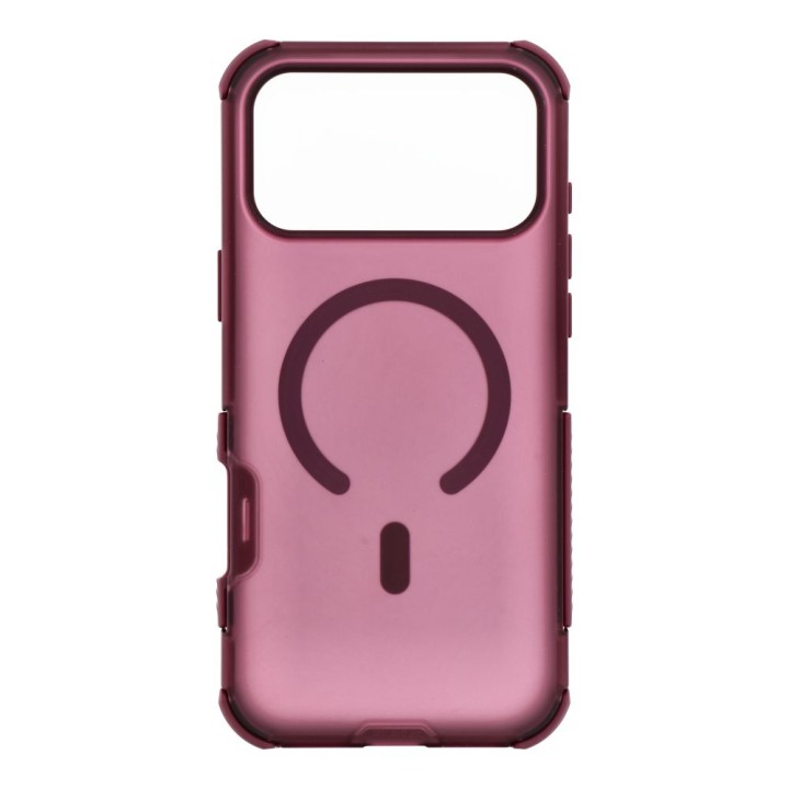 Чохол для iPhone 18 Pro Max / 17 Pro Max Forcell F-Protect BumperX Premium сумісний з MagSafe бордовий 0INT