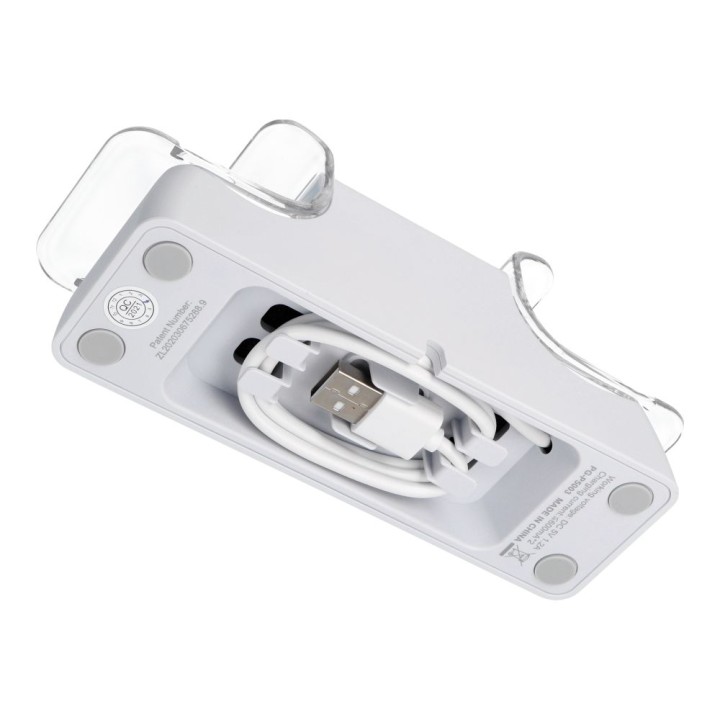 Stacja ładująca podwójna do padów PS5 DualSense iPega P5003 biała