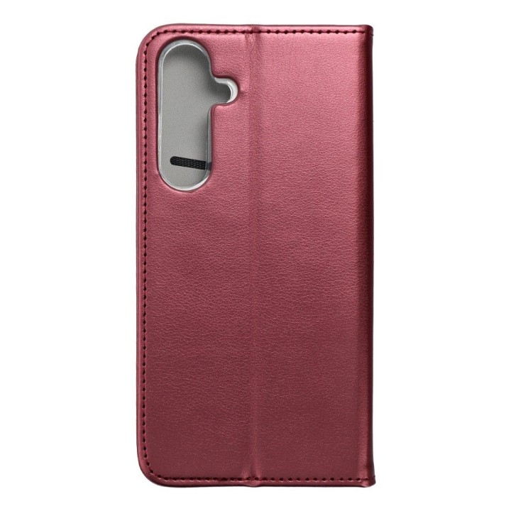 Flip case for Samsung S24 PLUS Smart Magneto burgundy