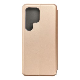 Чехол с клапаном для Samsung S24 ULTRA Elegance Book золотой