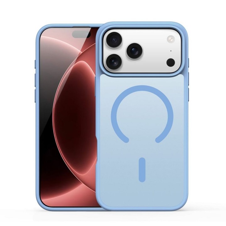 DUX DUCIS чохол YIND сумісний з MagSafe для iPhone 18 Pro / 17 Pro (Open Ring Version) блакитний