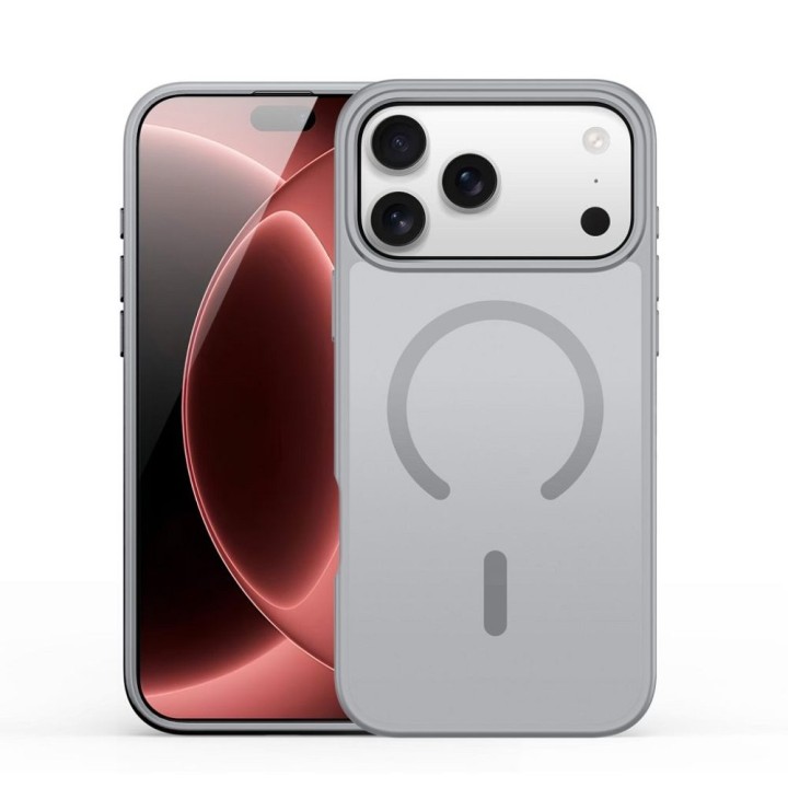 DUX DUCIS чохол YIND сумісний з MagSafe для iPhone 18 Pro Max / 17 Pro Max (Open Ring Version) сірий