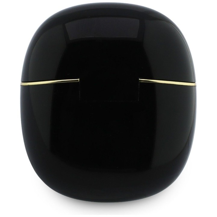 Wireless in-ear headphones TWS Guess Glossy Gold Line Classic black