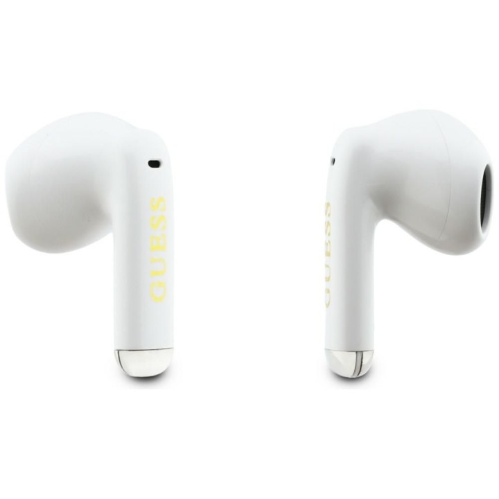 Wireless in-ear headphones TWS Guess Glossy Gold Line Classic purple