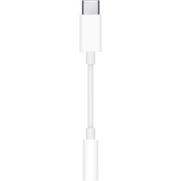 Oryginalny Adapter USB C do 3,5mm Apple MW2Q3ZM/A A2155 blister biały