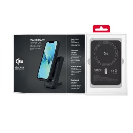 Повербанк сумісний з MagSafe Forcell F-Energy MagStand QI2 F5K10 QC3.0 PD3.0 20W 5000 mAh чорний 0INT