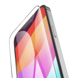Загартоване скло 5D для iPhone 15 PRO HD Guardian shield (SET 10in1) Hoco G14 чорне