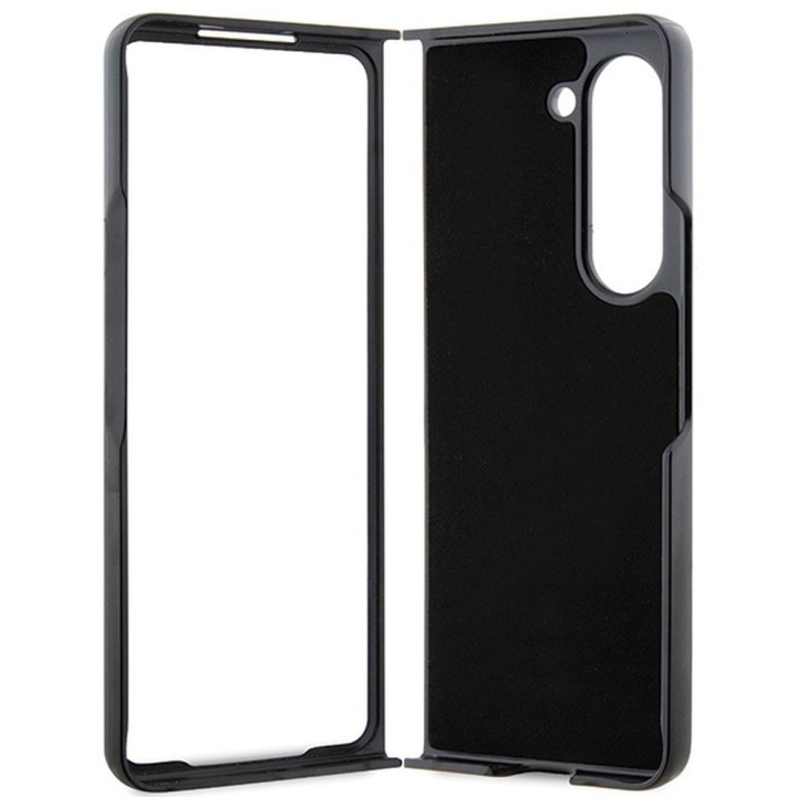 KARL LAGERFELD case for SAMSUNG With Fold 5 KLHCZFD5SAPKINPK (Saffiano Mono IK PIN) black