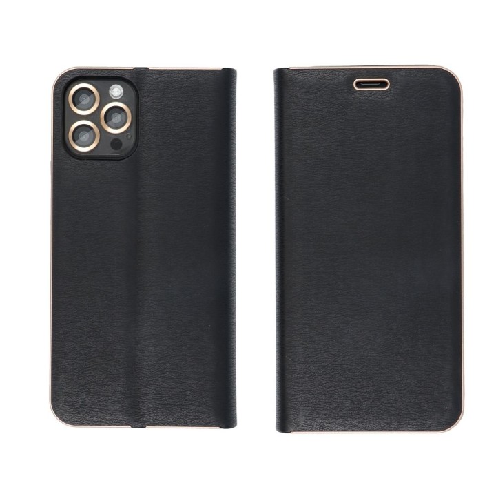 Flip case for Samsung S26 FE Luna Book Gold black