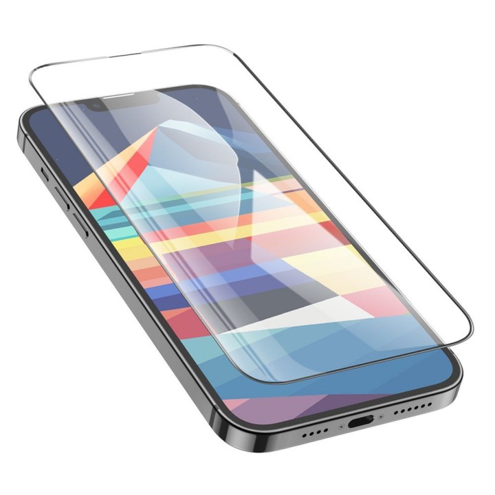Szkło hartowane do iPhone 15 PLUS / 16 PLUS HD Anti-static (SET 25in1) Hoco G10