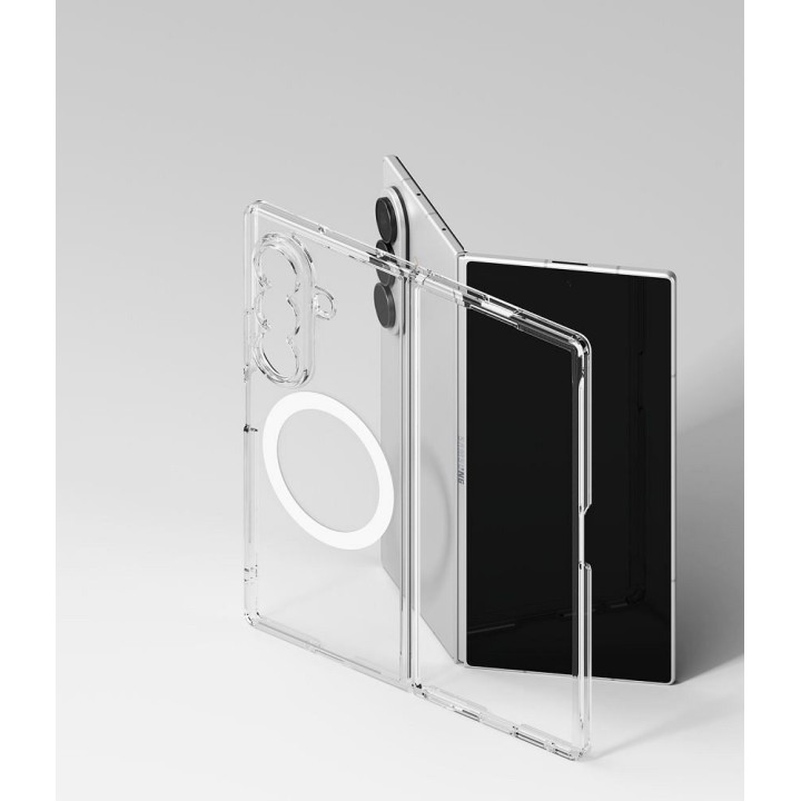 Чохол RINGKE FUSION MAGNETIC сумісний з MagSafe для SAMSUNG GALAXY Z FOLD 8 ULTRA прозорий