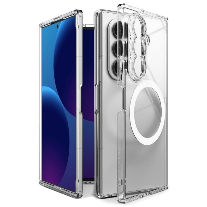 Case RINGKE FUSION MAGNETIC compatible with MagSafe for SAMSUNG GALAXY Z FOLD 8 ULTRA transparent