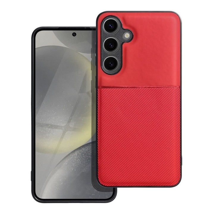Чехол для Samsung S24 PLUS Noble красный