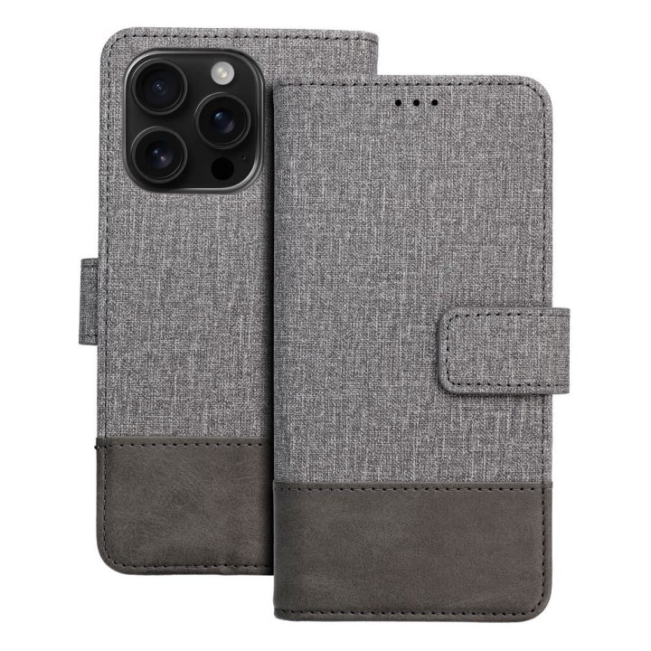 Etui z klapką na Xiaomi Redmi 17 4G / 17 5G EU Gomma Book szare