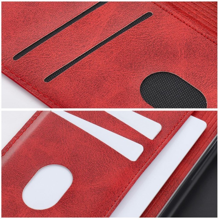 Flip case for Xiaomi Redmi NOTE 17 PRO 5G Cubic Book red