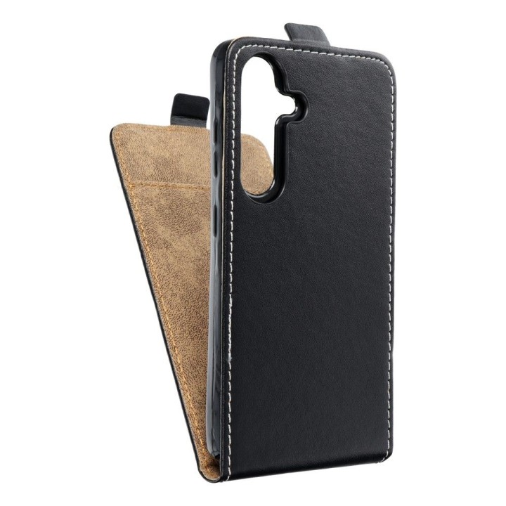 Чохол з клапаном вертикальний для Samsung S24 Slim Flexi Fresh чорний