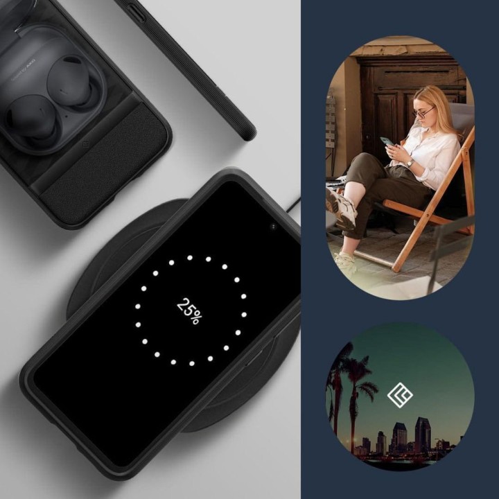 CASEOLOGY чехол PARALLAX для SAMSUNG S23 FE matte black