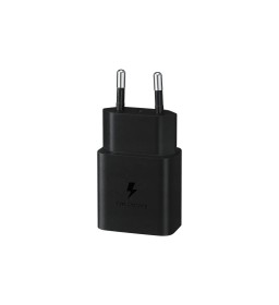 Оригінальний зарядний пристрій Samsung Fast Charger EP-T1510XBEGEU USB Typ C 2A 15W czarna blister