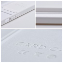 Чехол для Samsung S24 Card Case белый