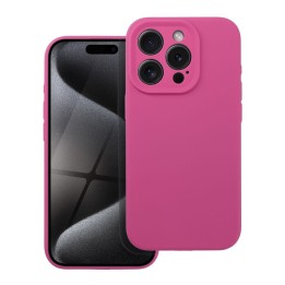Etui na iPhone 18 Pro Max / 17 Pro Max Silicone 2mm (camera protection) różowe