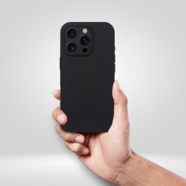 Etui na iPhone 18 Pro / 17 Pro Silicone 2mm (camera protection) czarne