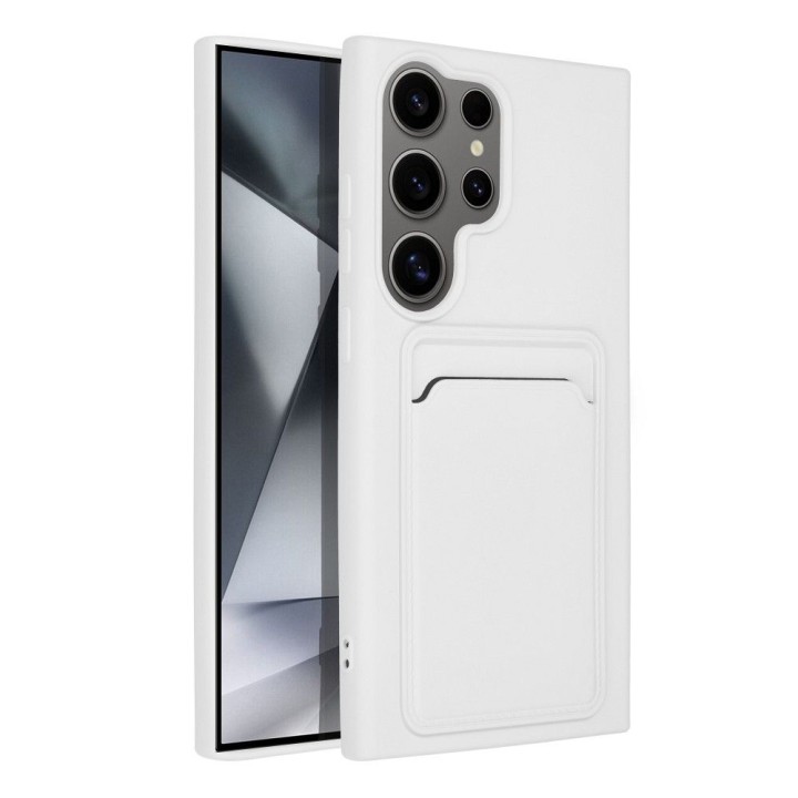 Etui na Samsung S24 ULTRA Card Case białe