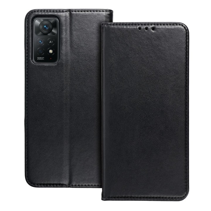 Чохол з клапаном для Xiaomi 18 PRO Smart Magneto чорний