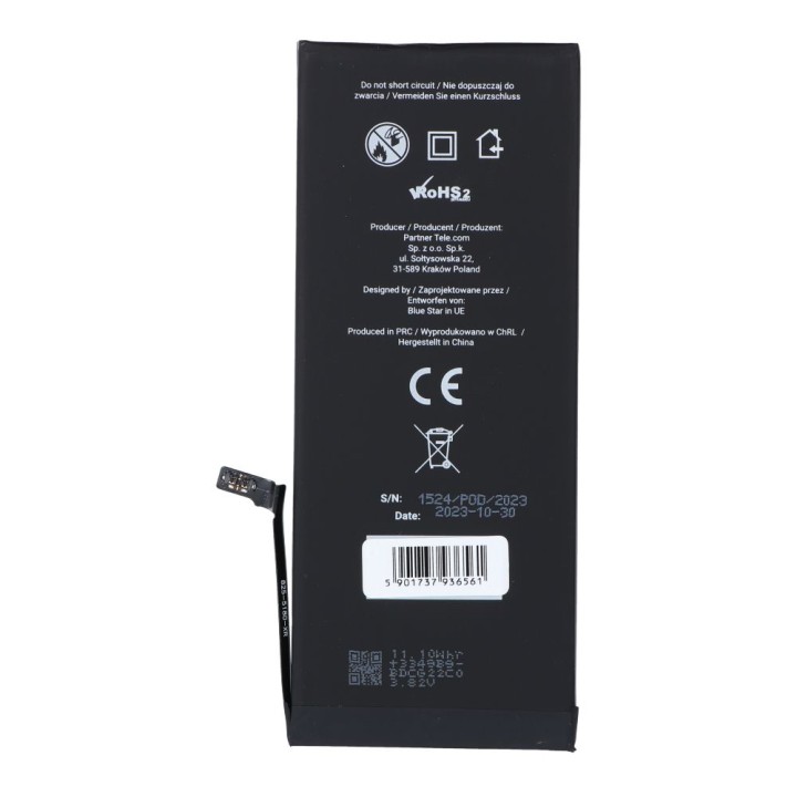 Battery for iPhone 6S PLUS 2750 mAh Blue Star HQ