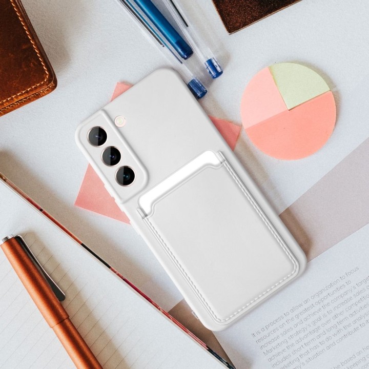 Чохол для Samsung S24 Card Case білий