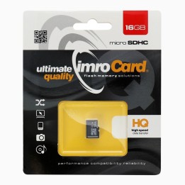 IMRO карта памяти microSD 16GB